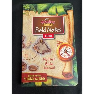 NIV Adventure Bible Field Notes Luke My First Bible Journal Kids